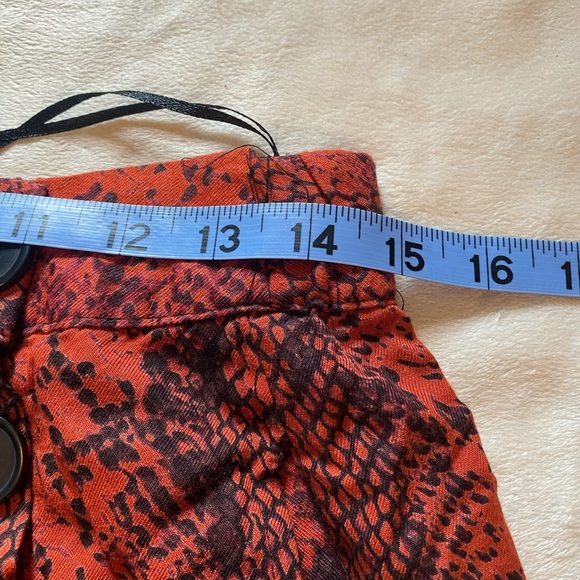 Nostalgia Red Snake Print Pants - Picture 9 of 10
